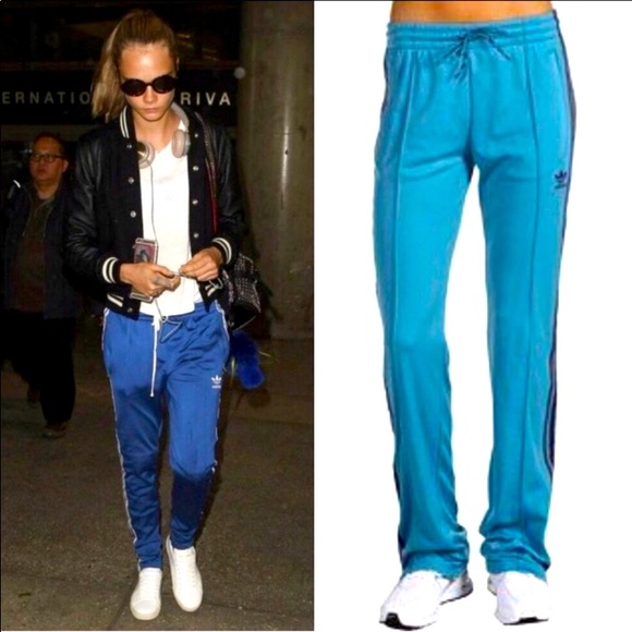 girls blue adidas tracksuit